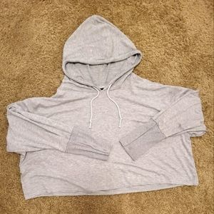Nike cropped hooded jacket